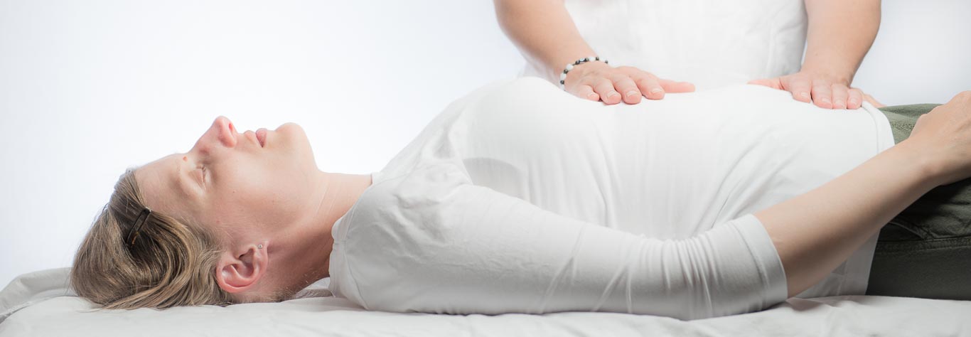 Akupressur- och stressbehandling-balansering